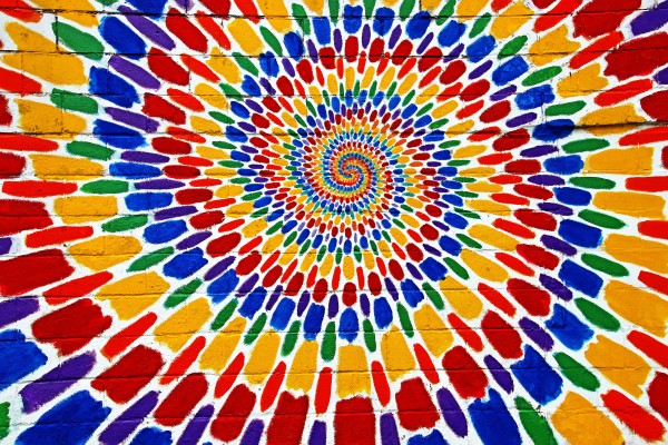 Psychedelic Swirl by Deb Oppermann